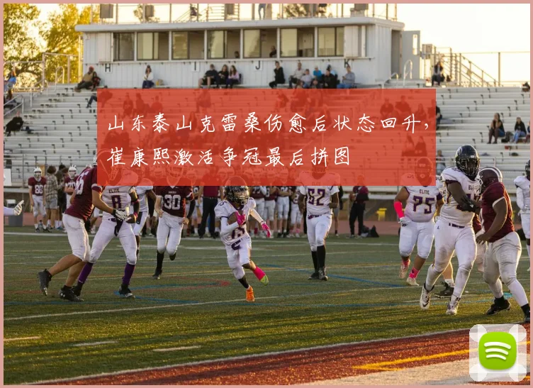 山东泰山克雷桑伤愈后状态回升,崔康熙激活争冠最后拼图